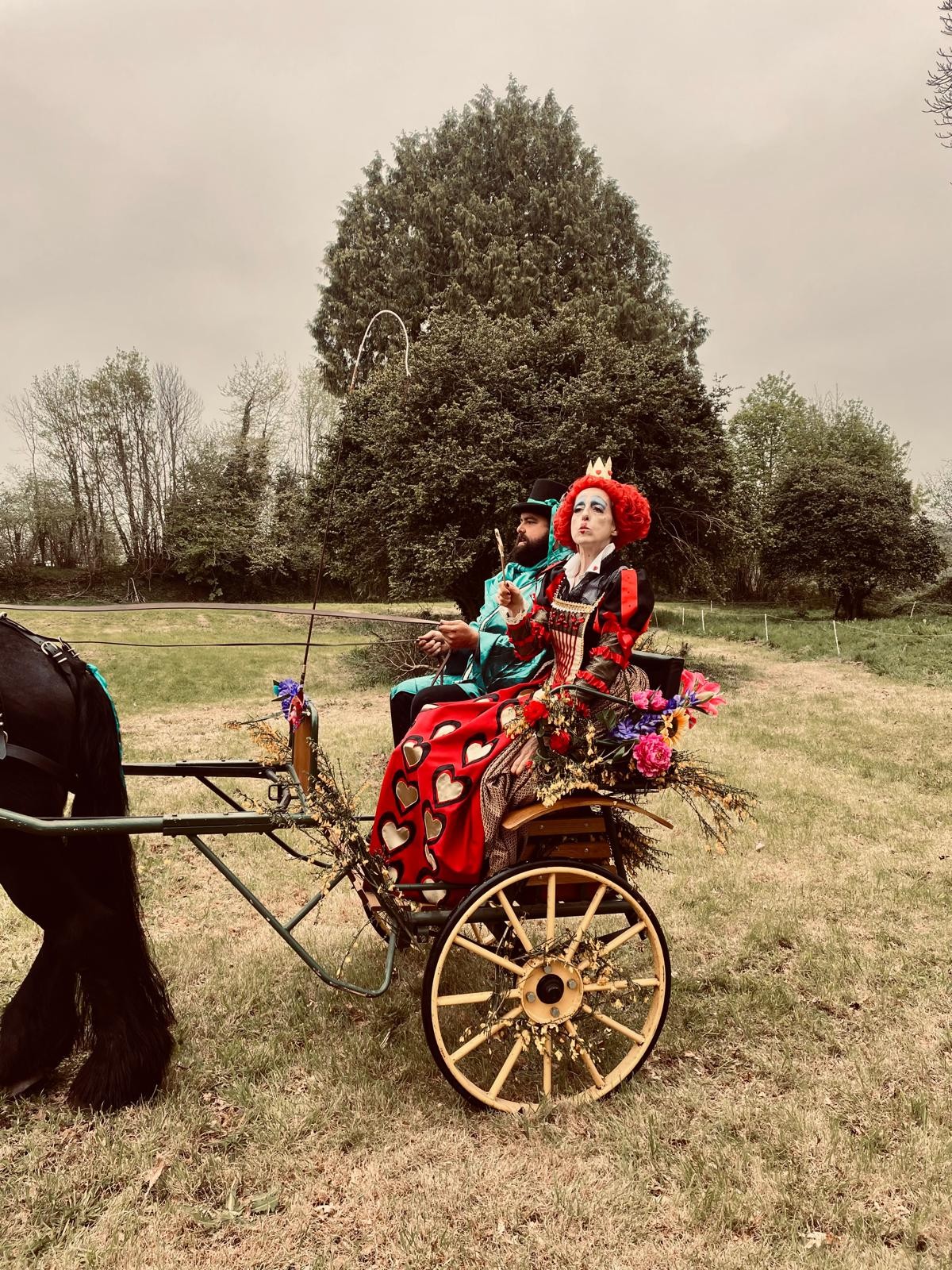 Absolem et la Reine de cœur