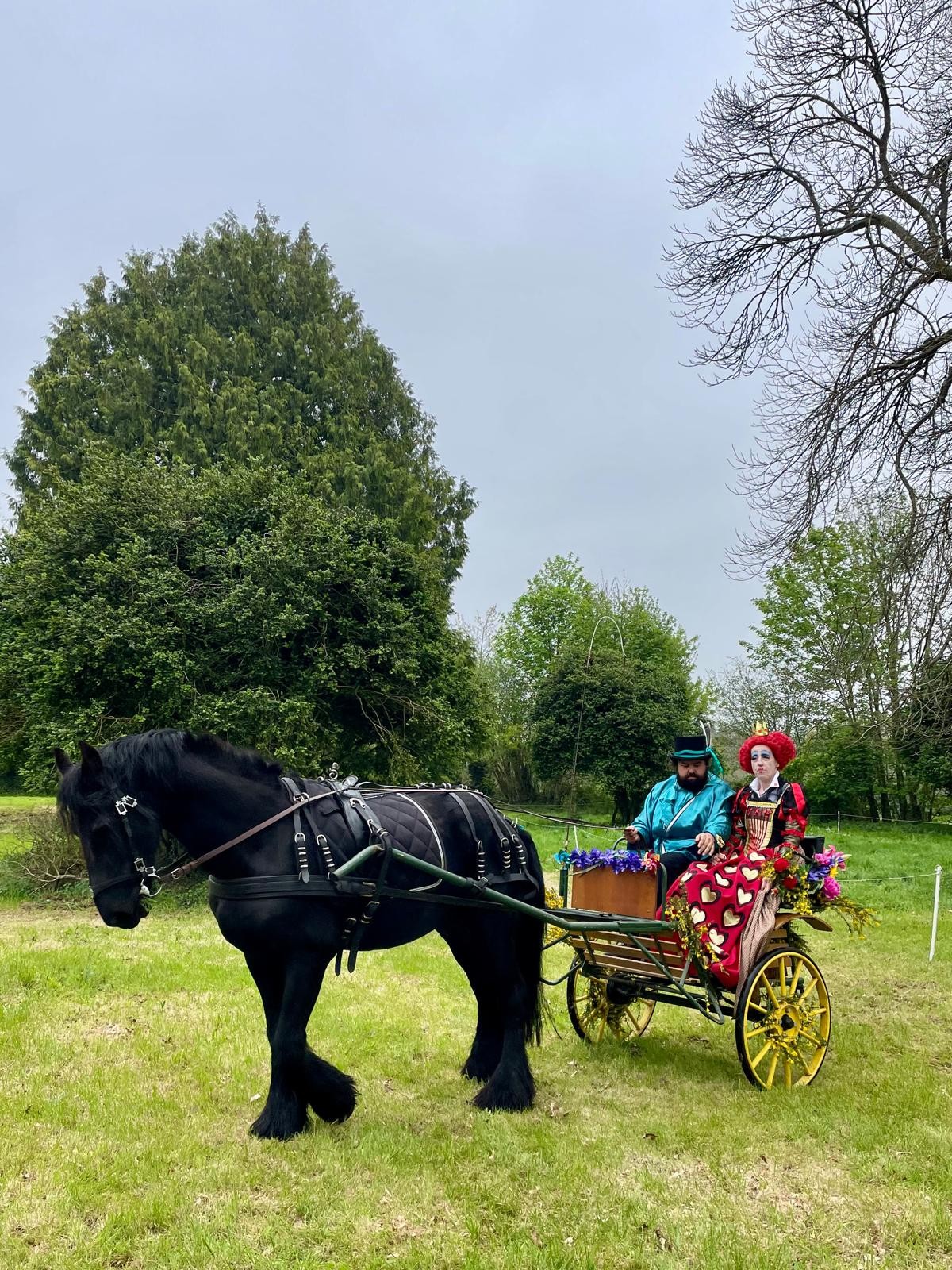 Absolem et la Reine de cœur 