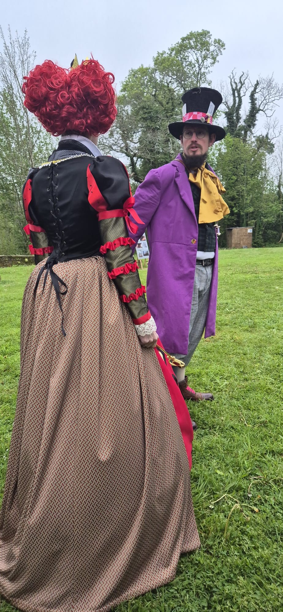 La Reine de cœur et le chapelier fou